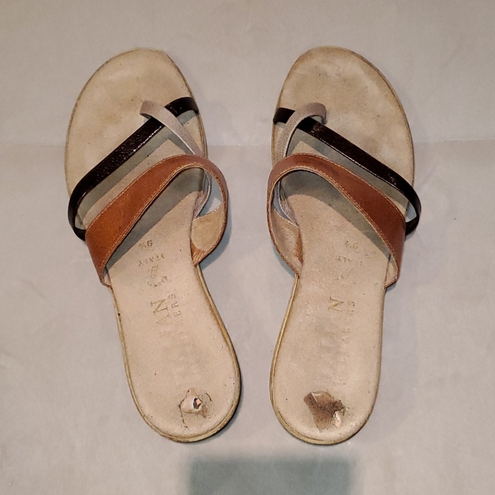 Italian thong sandals 9.5